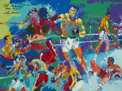 LeRoy Neiman and Boxing as Visual Jazz